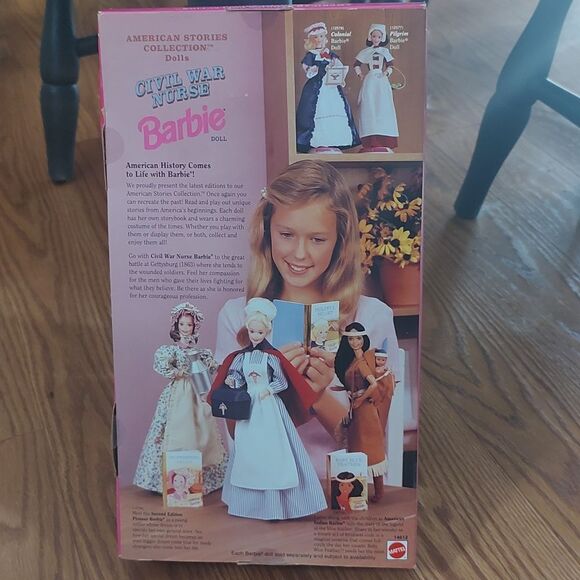 Barbie 1995 Civil War Nurse Barbie NIB Vintage - Picture 5 of 10